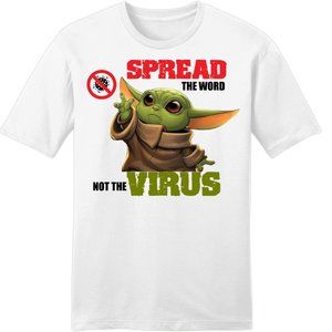 Baby Yoda Spread The Word T-Shirt